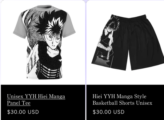 DON'T WALK RUN! NEW YYH MERCH!