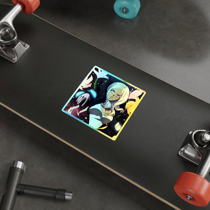 Fire Force Hibana Holographic Stickers