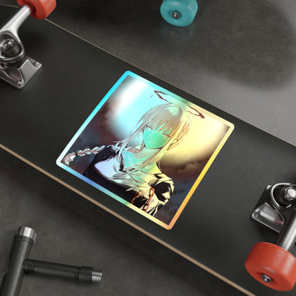 Holographic Makima Sticker