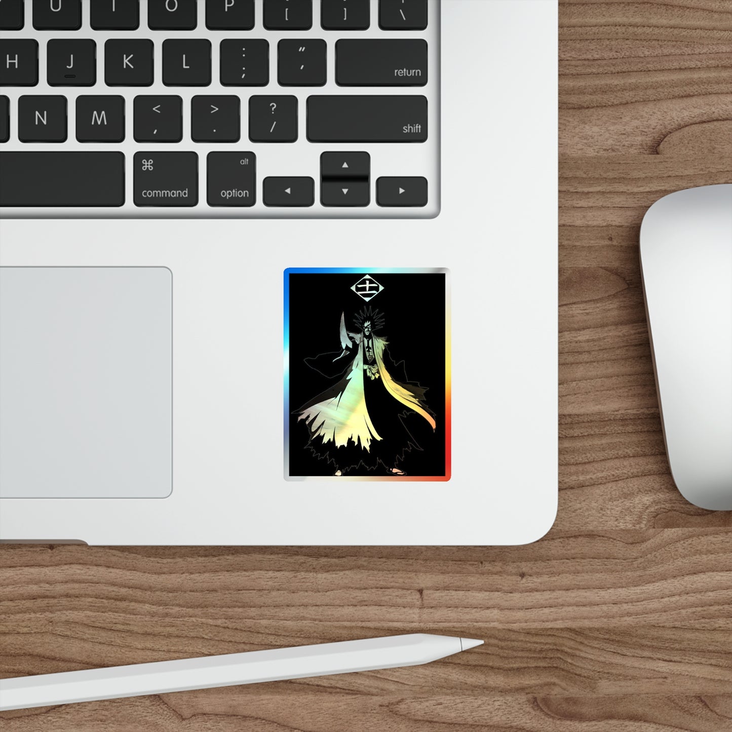 Kenpaci Zaraki Holographic Sticker