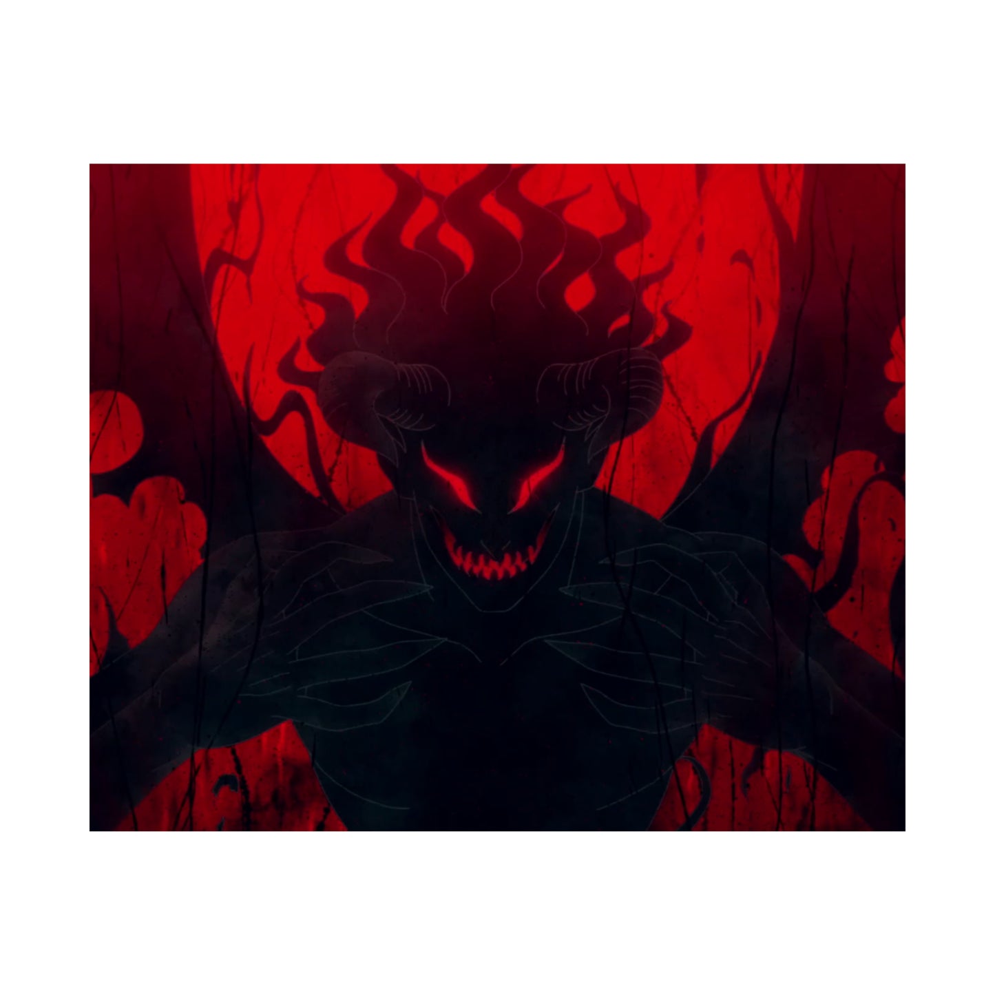 Asta's Inner Demon "Black Clover Anime Poster"