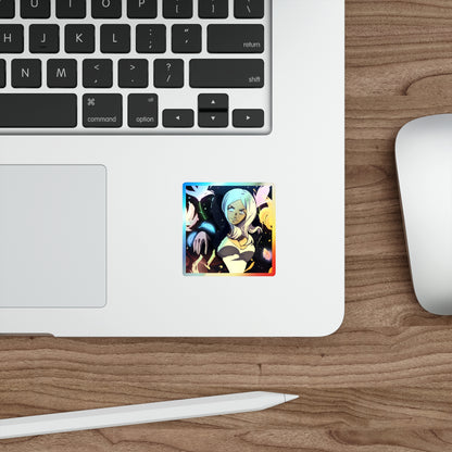 Fire Force Hibana Holographic Stickers