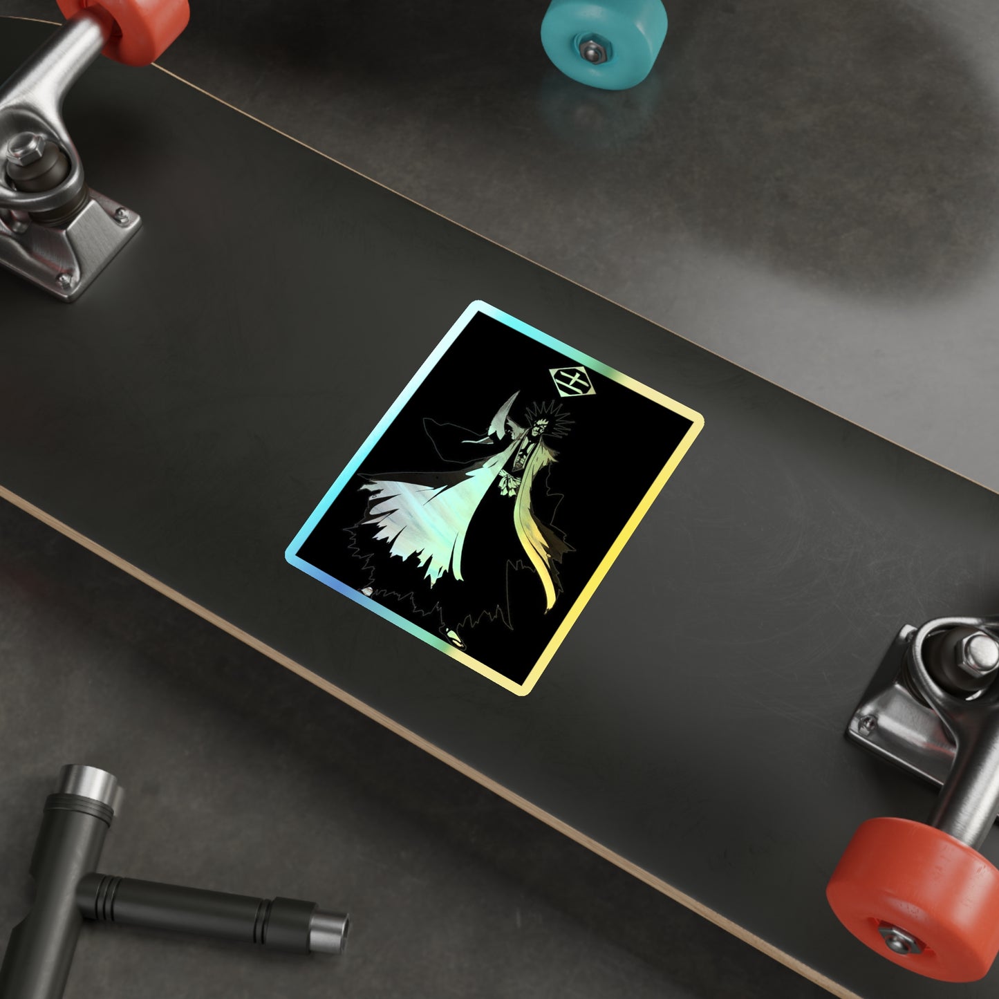 Kenpaci Zaraki Holographic Sticker
