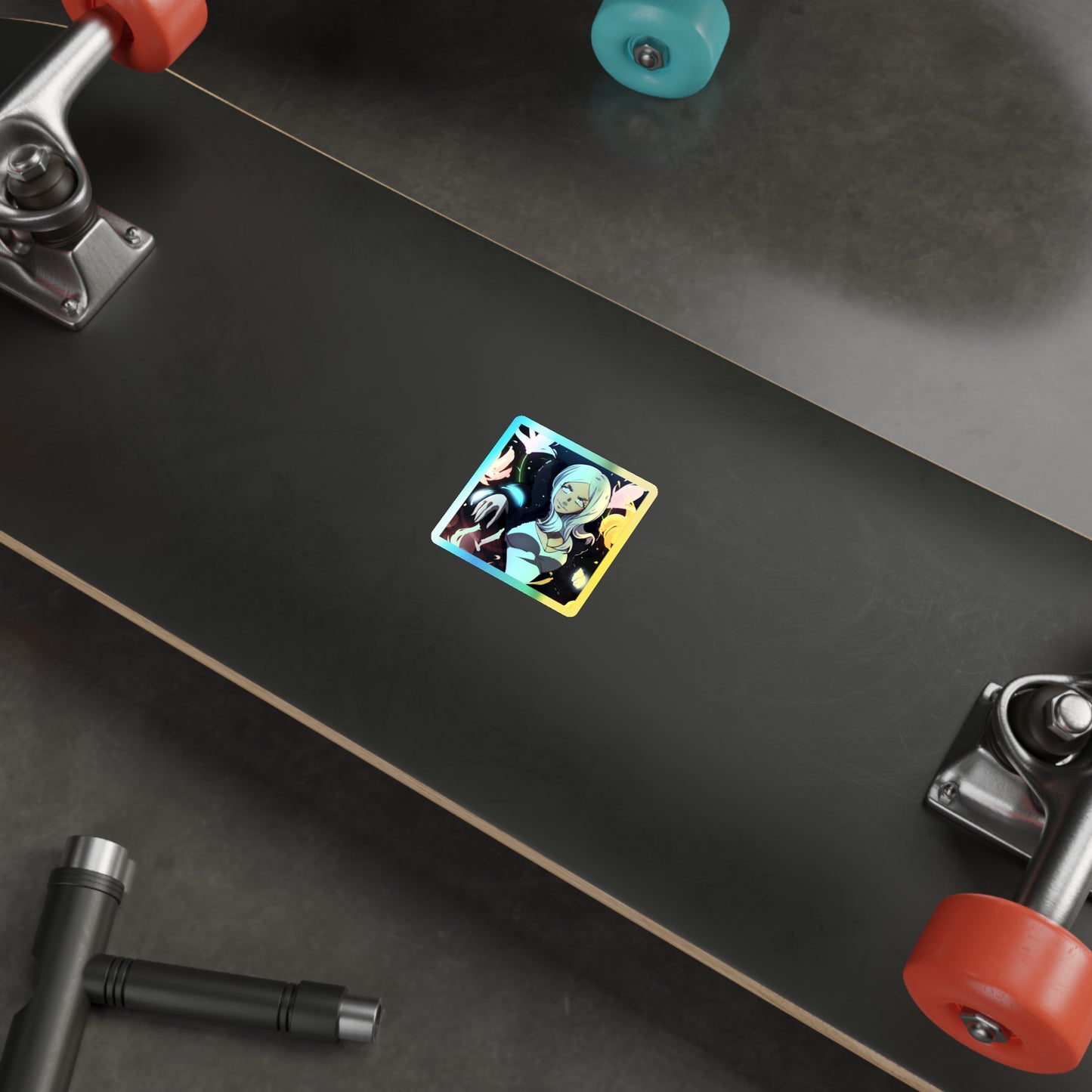 Fire Force Hibana Holographic Stickers