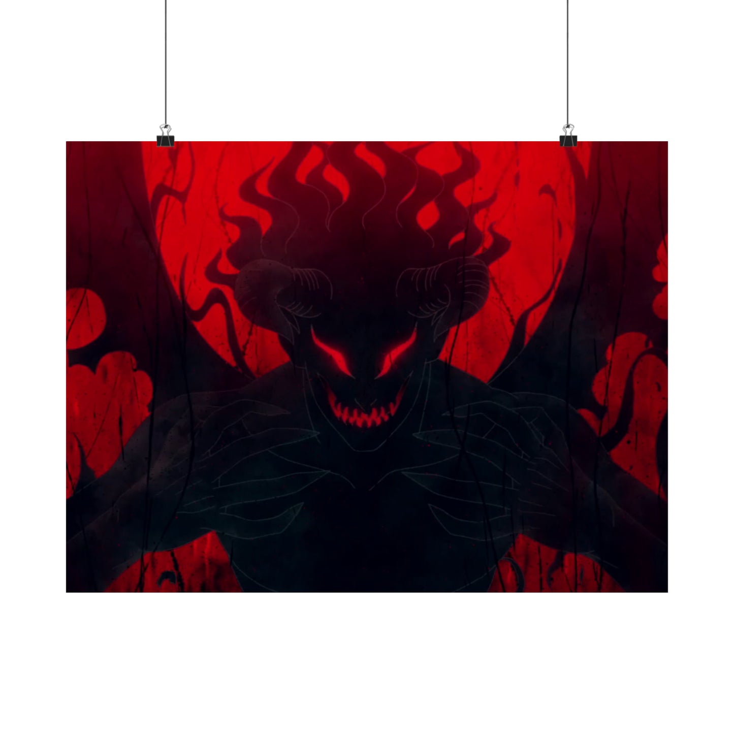 Asta's Inner Demon "Black Clover Anime Poster"