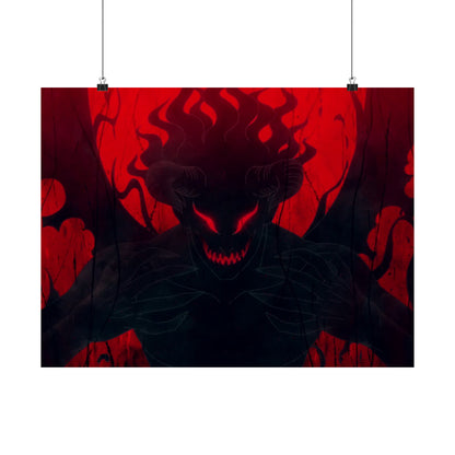Asta's Inner Demon "Black Clover Anime Poster"