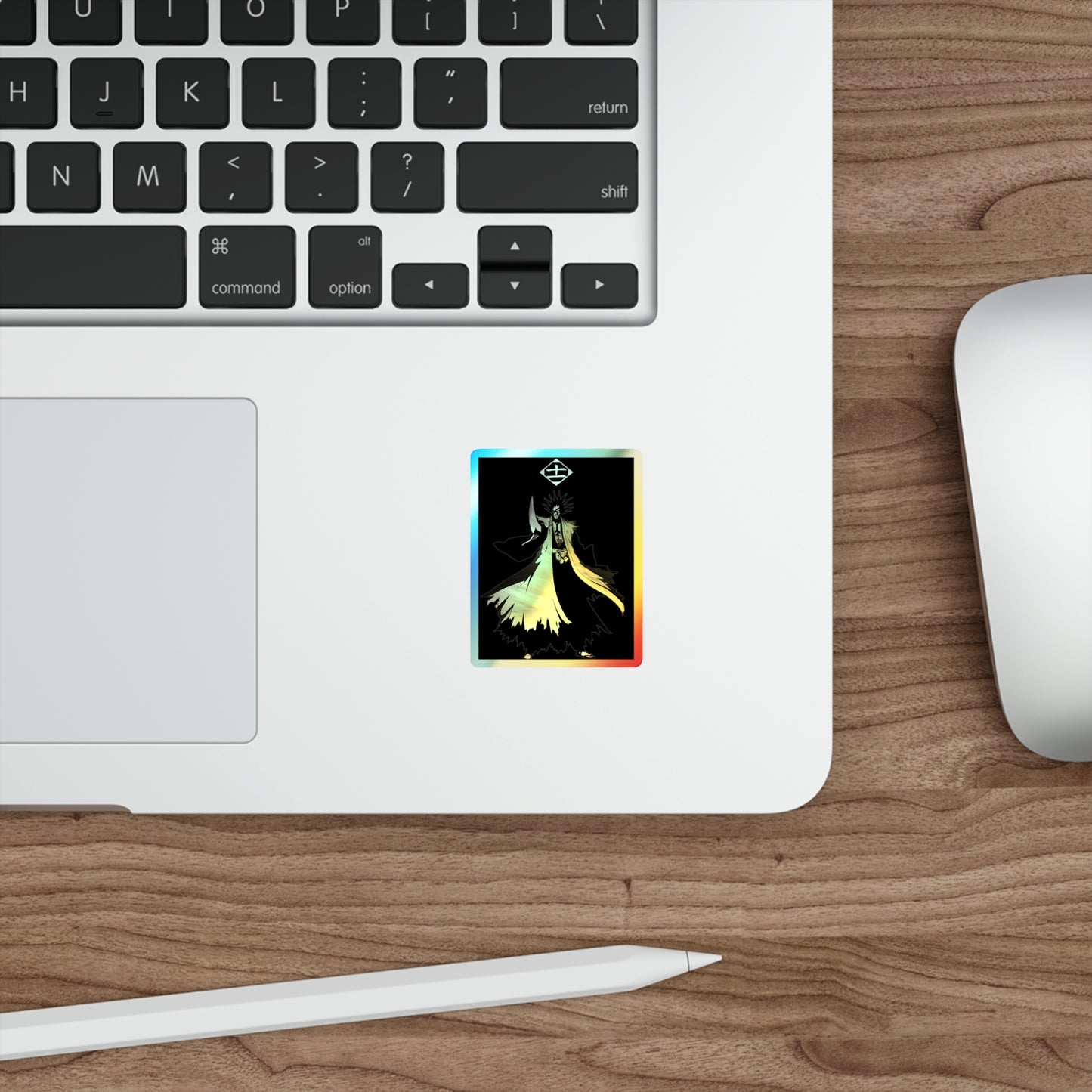 Kenpaci Zaraki Holographic Sticker