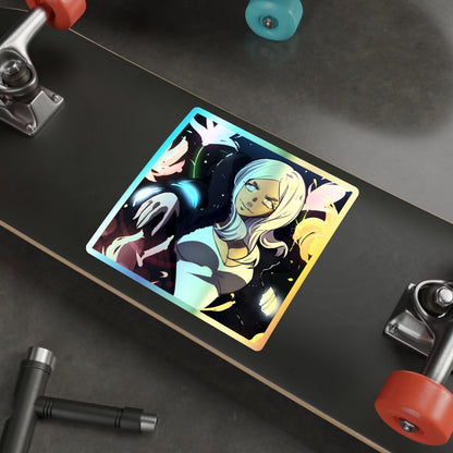 Fire Force Hibana Holographic Stickers