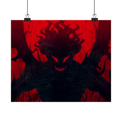 Asta's Inner Demon "Black Clover Anime Poster"