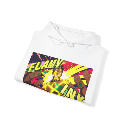 Fire Force Ogun Flamy Ink Pullover