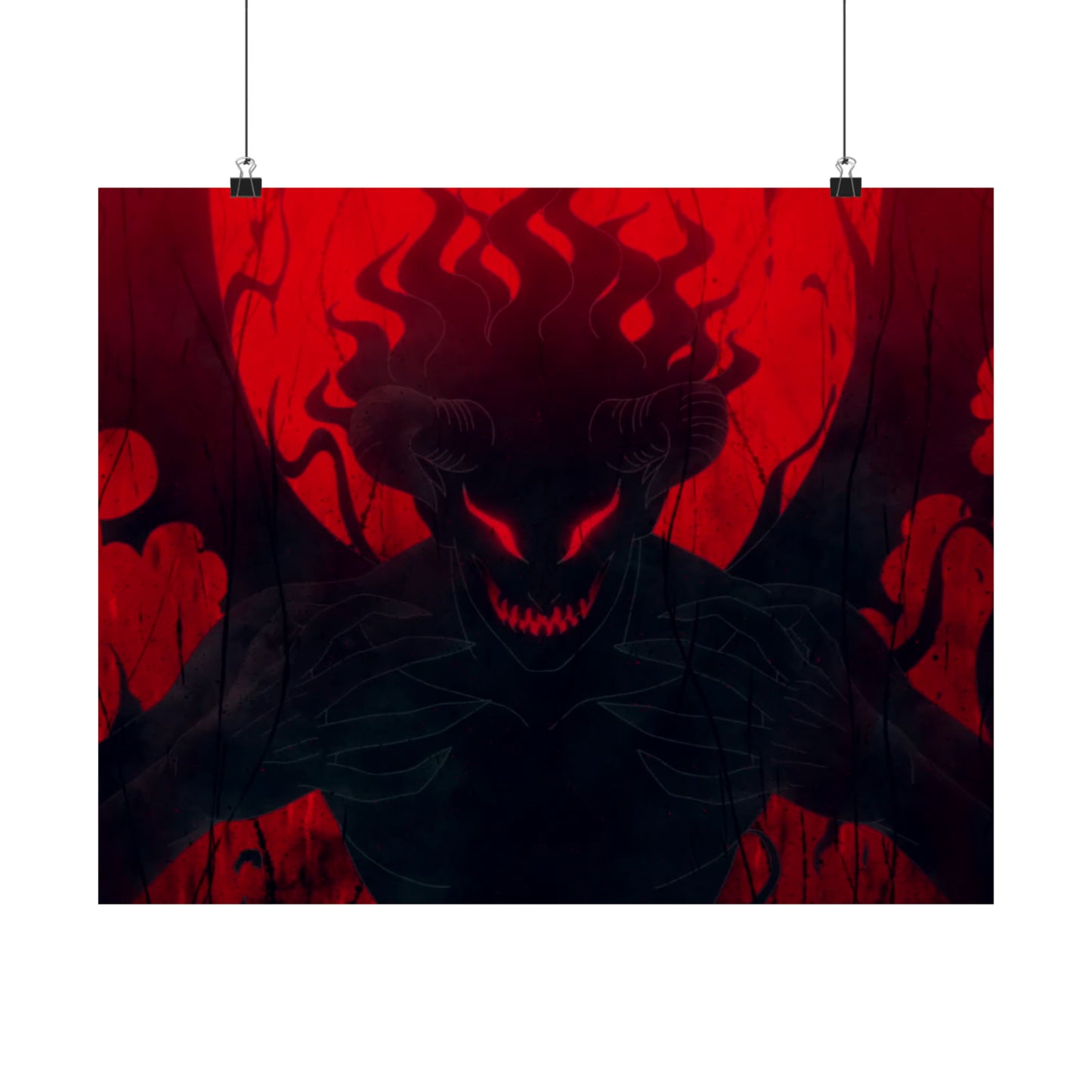 Asta's Inner Demon "Black Clover Anime Poster"